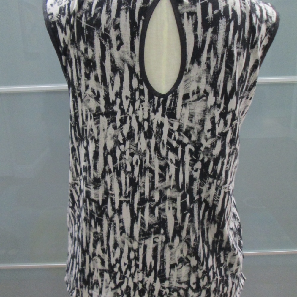 Sequin Embellished Abstract Pattern Blouse Top - image 3